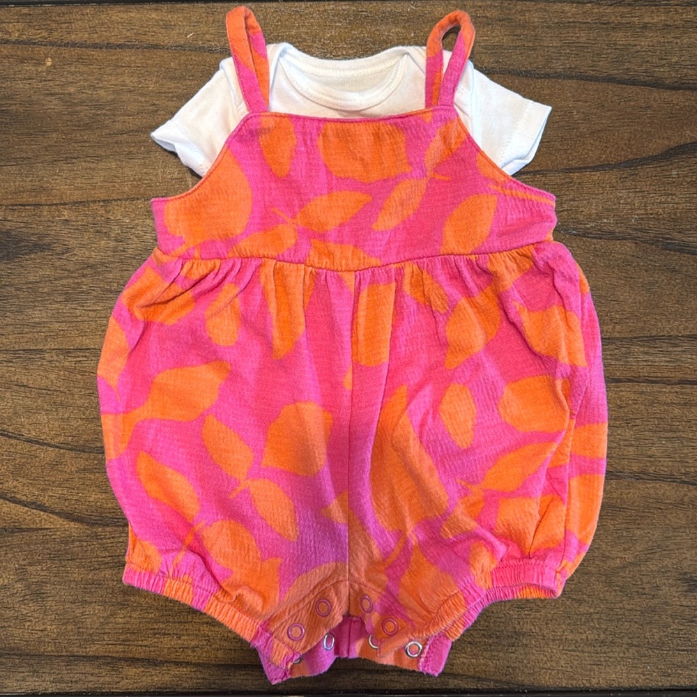 Carters Child of Mine onesie and romper - girls 0-3 months